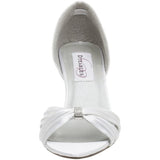 Dyeables Women's Daisy Dyeable Pump,White,8 M