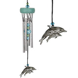 Woodstock Chimes WCFD The Original Guaranteed Musically Tuned Chime, Fantasy - Dolphin