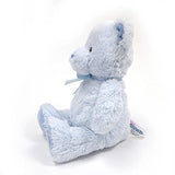 Baby GUND My First Teddy Sound Toy Stuffed Animal Plush, Blue, 10"