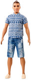 Barbie Ken Fashionistas Distressed Denim Doll, Broad