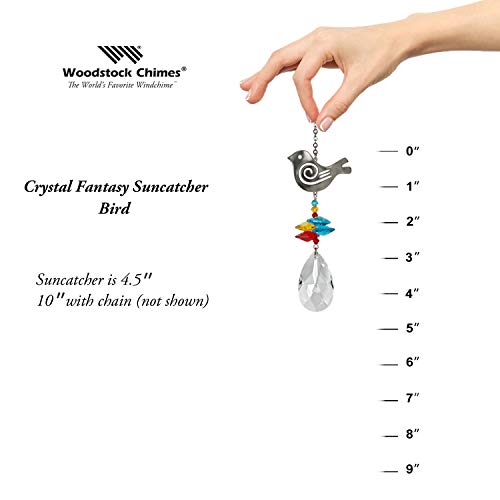 Woodstock Chimes CFBI Rainbow Makers Suncatchers Crystal Fantasy, Bird