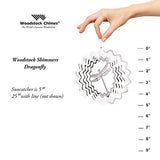Woodstock Chimes SHNDR Rainbow Makers Shimmers Suncatcher, Dragonfly