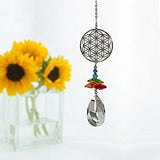 Woodstock Chimes CFFL Crystal Fantasy Suncatcher, Flower of Life