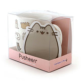 Pusheen by Our Name is Mud “Pusheen Kitties” Stoneware Coffee Mug and Coaster Gift Set, 12 oz.