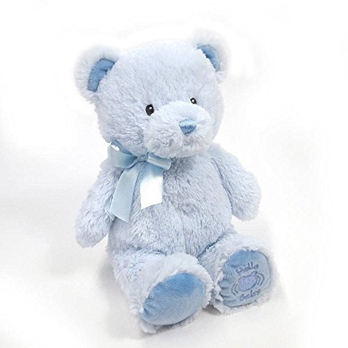 Baby GUND My First Teddy Sound Toy Stuffed Animal Plush, Blue, 10"