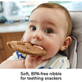 Fisher-Price Pretzel Teether, pretend food BPA-free infant teething toy with crinkle for babies ages 3 months and older