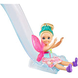 Barbie Dreamtopia Chelsea Fairy Doll and Fairytale Treehouse Playset with Seesaw, Swing, Slide, Pet and Accessories, Gift for 3 to 7 Year Olds