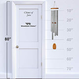 Woodstock Chimes JWS Java Chime, Silver