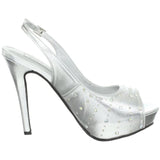 Touch Ups Women's Brooke Pump,Silver Metallic,5 M US
