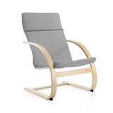 Guidecraft Teachers Rocker Gray Chair - School, Living Room Furniture