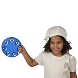 Woodstock Chimes Music Collection Jambourine, Blue