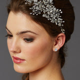 10mm Round Cubic Zirconia Stud Earrings 4370E-S