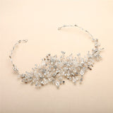 Wedding Hair Vine with Lavish Crystals Sprays 4380H-CR-S