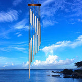 Woodstock Chimes Rainfall Woodstock Habitats Wind Chime,Silver