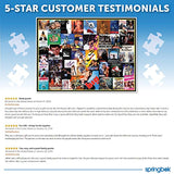 Springbok's 1000 Piece Jigsaw Puzzle Going to The Movies