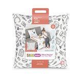 Sago Mini 2-in-1 Fold Up Pillow Playset, Harvey’s Doctor’s Office with Plush Accessories for Toddlers