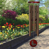 Woodstock Chimes HCBRB The Original Guaranteed Musically Tuned Chime Habitats-Butterfly, 26-Inch, Bronze