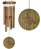 Woodstock Chimes HCGD The Original Guaranteed Musically Tuned Chime Habitats-Dragonfly, Green