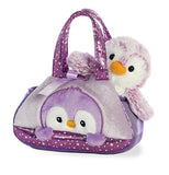 Aurora - Pet Carrier - 7" Pom Pom Purple Carrier