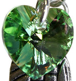 Woodstock Angel Wing Earrings, Peridot- Rainbow Maker Collection