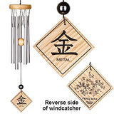 Woodstock Chimes FSNMT Feng Shui Chime, Elements, Metal