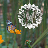 Woodstock Chimes SHNBU Rainbow Makers Shimmers Suncatcher, Butterfly