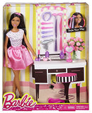 Barbie Doll with Hair Accessory, Dark Hair