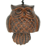 Woodstock Habitats - Owl Windbell Chime COWL w/FREE 6" S-Hook for Display