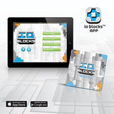 Guidecraft IO Blocks Digital Puzzle Building STEM Educational Construction Toy 192 - Piece Set