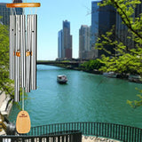 Woodstock Chimes CWS Chicago Blues Chime, Silver