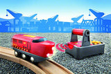 BRIO World - 33213 Remote Control Train Engine | 2 Piece Train Toy for Kids Ages 3 and Up