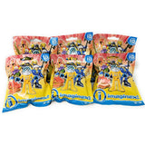 Imaginext Series 10 Blind Bag Complete Set of 6 - Diver, Dragon Warrior, Hockey Player, Elf Warrior, Two Headed Monster and Hot Dog Man