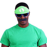 Costume Sunglasses Nintendo Luigi Mustache Sun-Staches Party Favors UV400