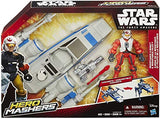 Star Wars Hero Mashers Episode Vii Resistance X-Wing And Resistance Pilot