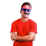 Costume Sunglasses Nintendo Mario Mustache Sun-Staches Party Favors UV400
