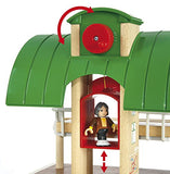 BRIO World - 33512 Travel Switching Set | 42 Piece Train Toy with Accessories and Wooden Tracks for Kids Ages 3 and Up,Multi