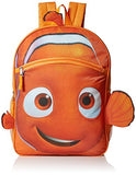 Disney Boys' Finding Dory Nemo Backpack Comfortable Wear, Orange, 16" X 12" X 5"
