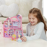 Disney Princess Little Kingdom Play n Carry Castle - Triple Functions as Magical Playset, Carrier, and Storage - Includes Carrying Case, Cinderella Doll, and Accessories