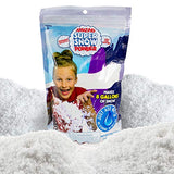 Be Amazing! Toys Amazing Super Snow Powder - Bulk Class Party Pack - Great For Slime - Makes 8-10 gallon of Artificial Fake Snow (400G-1Lb)