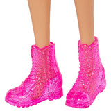 Barbie Fashionistas Doll #155 with Blond Hair with Rock Tee and Skirt, Toy for Kids 3 to 8 Years Old