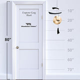 Woodstock Chimes EGCB The Original Guaranteed Musically Tuned Chime Medium Emperor Gong, Black