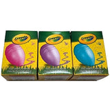 Crayola My First Crayons Egg Shaped Easy Palm-Grip for Toddlers 3 Individual Boxes