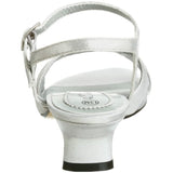 Miss Coloriffics Toddler/Little Kid Lexie Sandal,Silver,12.5 M US Little Kid