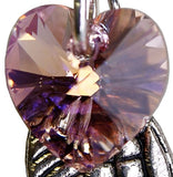 Woodstock Angel Wing Earrings, Light Rose- Rainbow Maker Collection