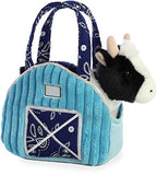Aurora - Pet Carrier - 7" Aqua Blue Barn