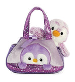 Aurora - Pet Carrier - 7" Pom Pom Purple Carrier