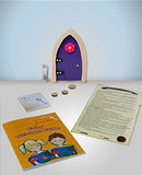 Irish Fairy Door Purple Arched FD554219