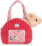 Aurora - Pet Carrier - 7" Pink Barn
