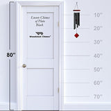 Woodstock Chimes DCK27 The Original Guaranteed Musically Tuned Pluto Chime, Black