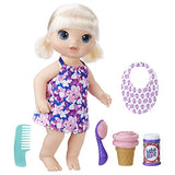 BABY ALIVE MAGICAL SCOOPS BABY: Blonde Baby Doll with Dress and Accessories: Ice Cream Cone, Scooper, Comb and More, Perfect Toy For 3 Year Old Girls and Boys and Up